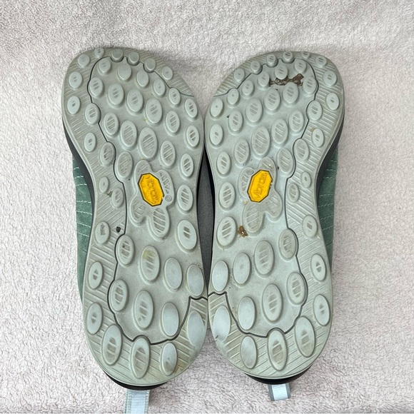 Merrell Ascent Ride Goretex Suede Hiking Sneakers-Men’s 8.5-Green/Black-Outdoors - Picture 9 of 10